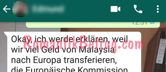 Chats mit Betrügern laufen oft über WhatsApp ab.